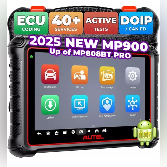 Autel MaxiPRO MP900 Full System Car Coding Diagnostic Bidirectional Scanner - Picture 1 of 12